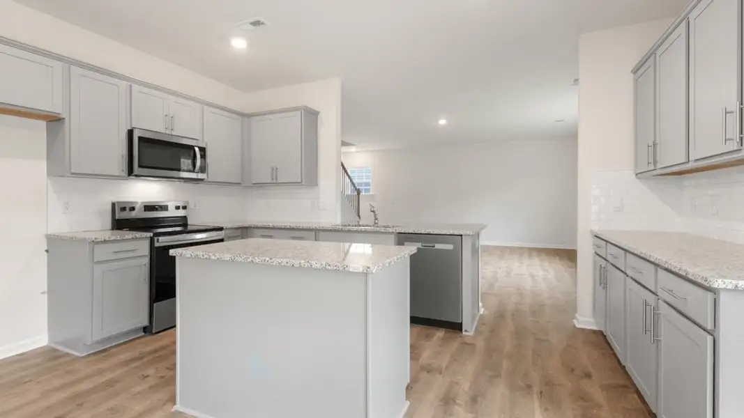Furnished interior view inside a new home in Cambridge Park, Mebane (Image 3).