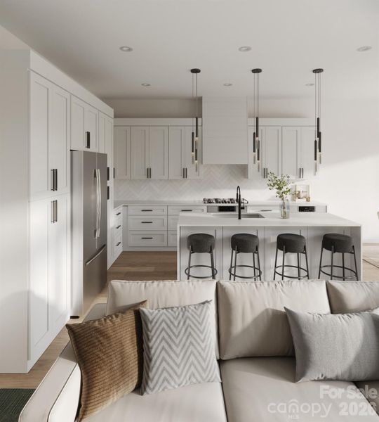 Furnished interior view inside a new home in , Arden (Image 7).