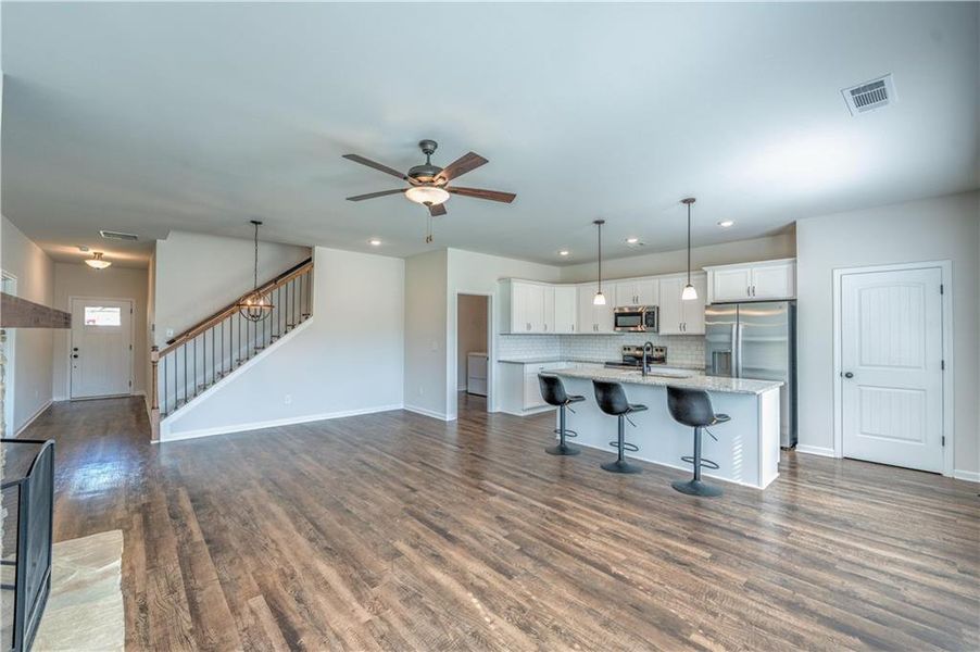 Furnished interior view inside a new home in , Lula (Image 5).