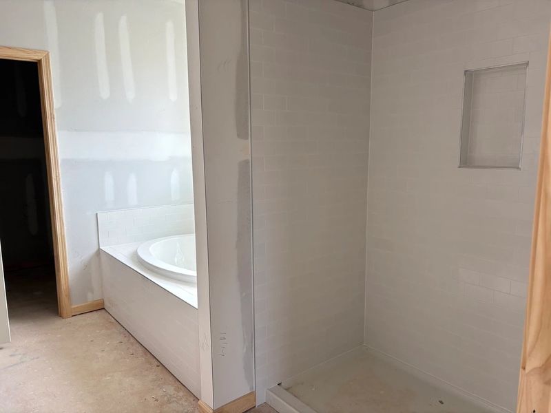 In-progress construction of a new home in Crescent Mills, Wilson's Mills, NC (Image 21).