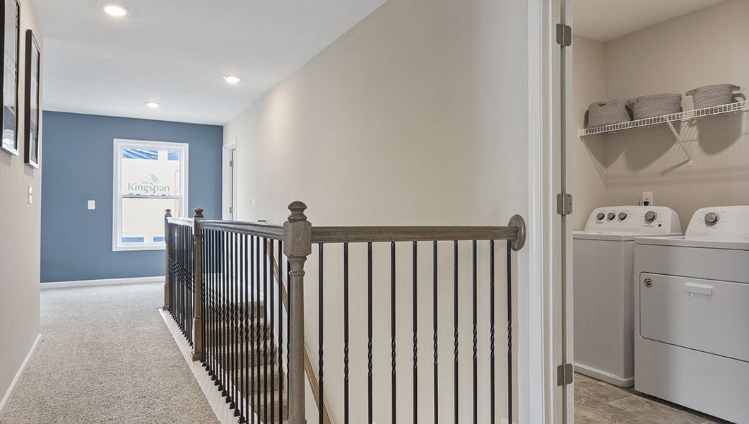 Representative furnished interior of a home built from the Summit by D.R. Horton in Harrison Valley, Simpsonville (Image 25).
