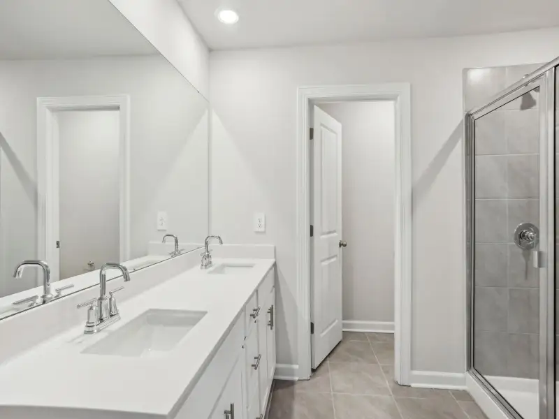 Furnished interior view inside a new home in Walnut Reserve, Conover (Image 5).