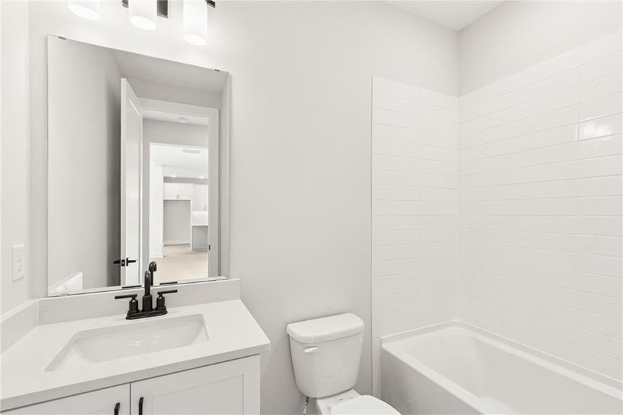 Furnished interior view inside a new home in Havencroft, Woodstock (Image 7).