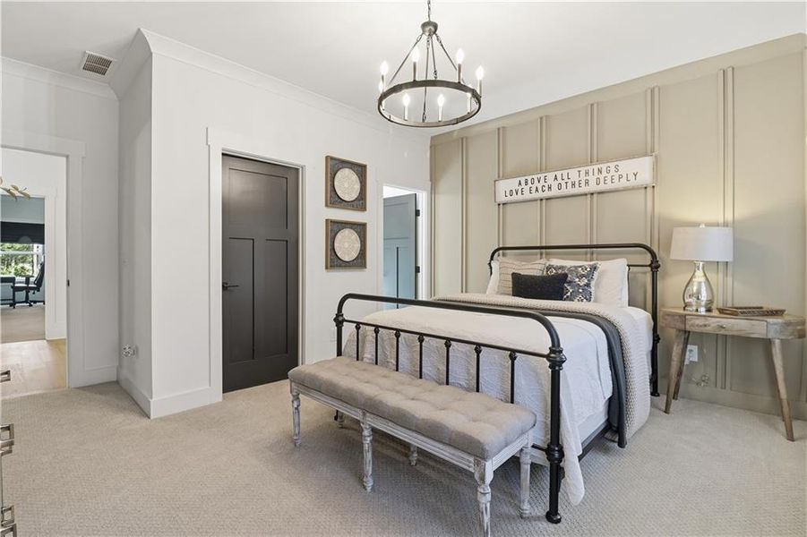 Furnished interior view inside a new home in , Woodstock (Image 29).