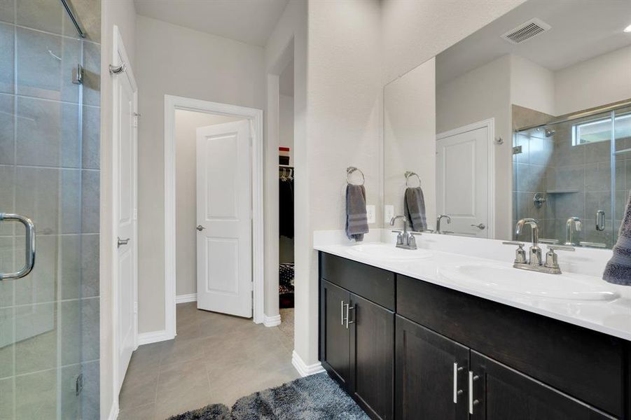 Furnished interior view inside a new home in , Lowry Crossing (Image 11). Furnished interior view inside a new home in , Lowry Crossing (Image 11).