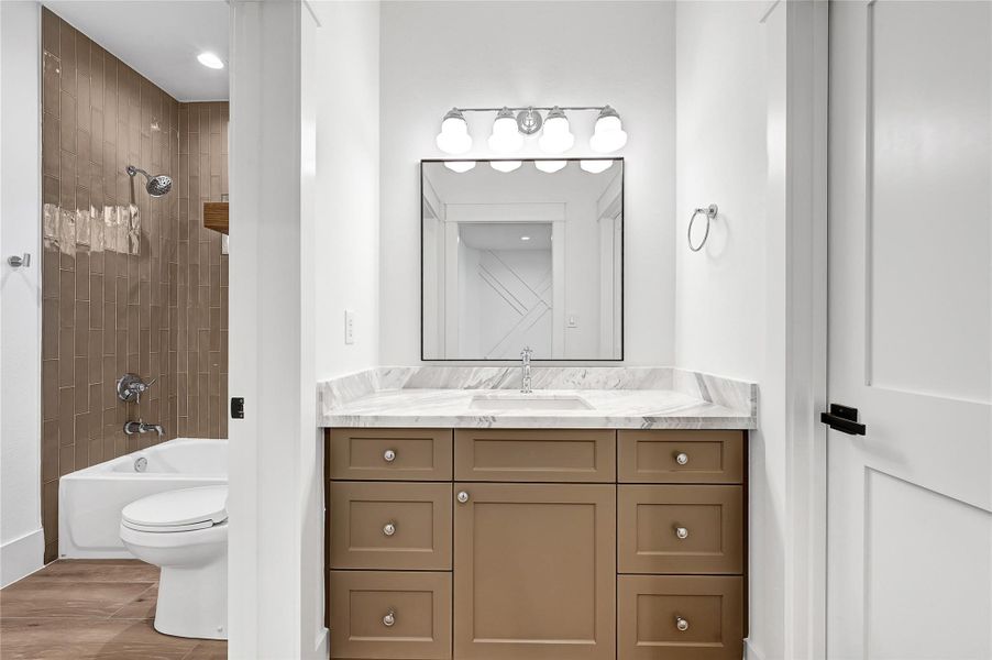 Furnished interior view inside a new home in , Montgomery (Image 34).