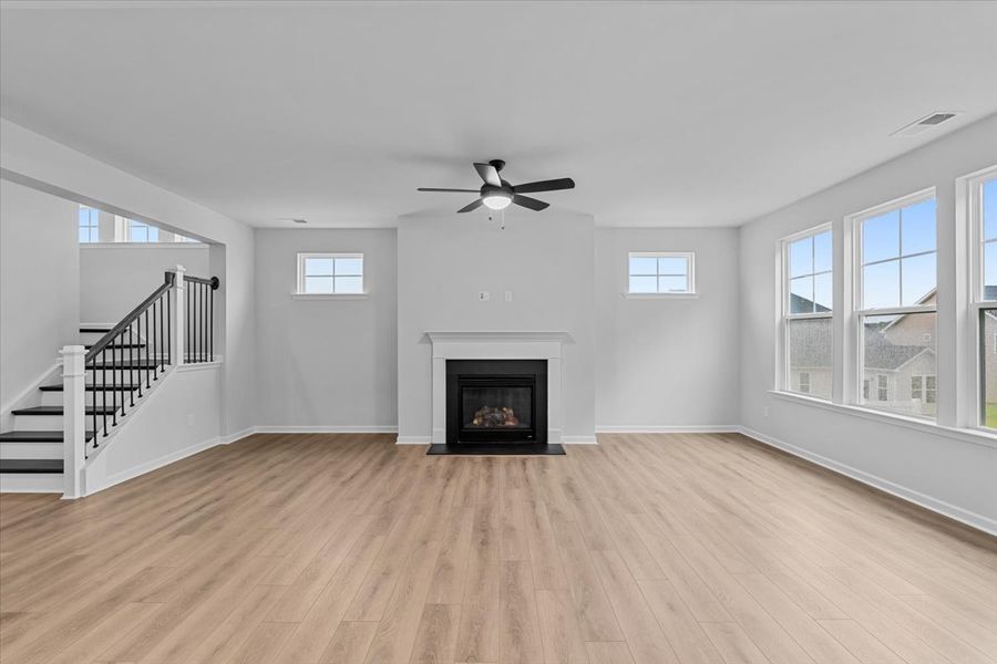 Spacious, unfurnished interior of a new home in Fieldstone, Lexington (Image 25). Spacious, unfurnished interior of a new home in Fieldstone, Lexington (Image 25).