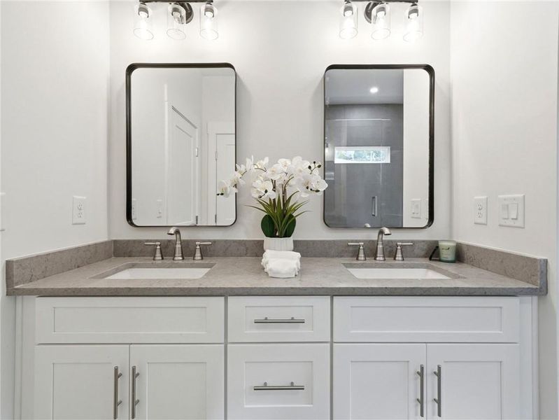 Furnished interior view inside a new home in , Marietta (Image 6).