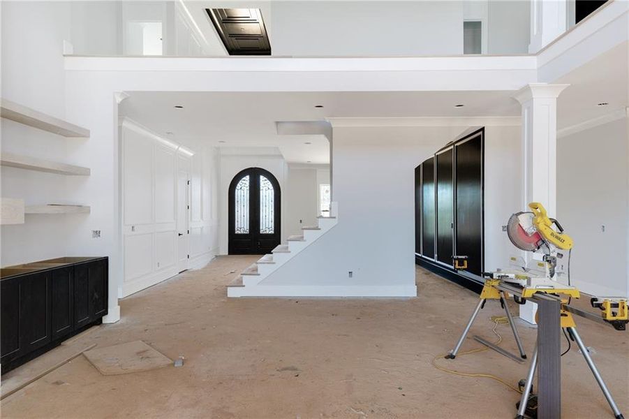 In-progress construction of a new home in , Buford, GA (Image 4).