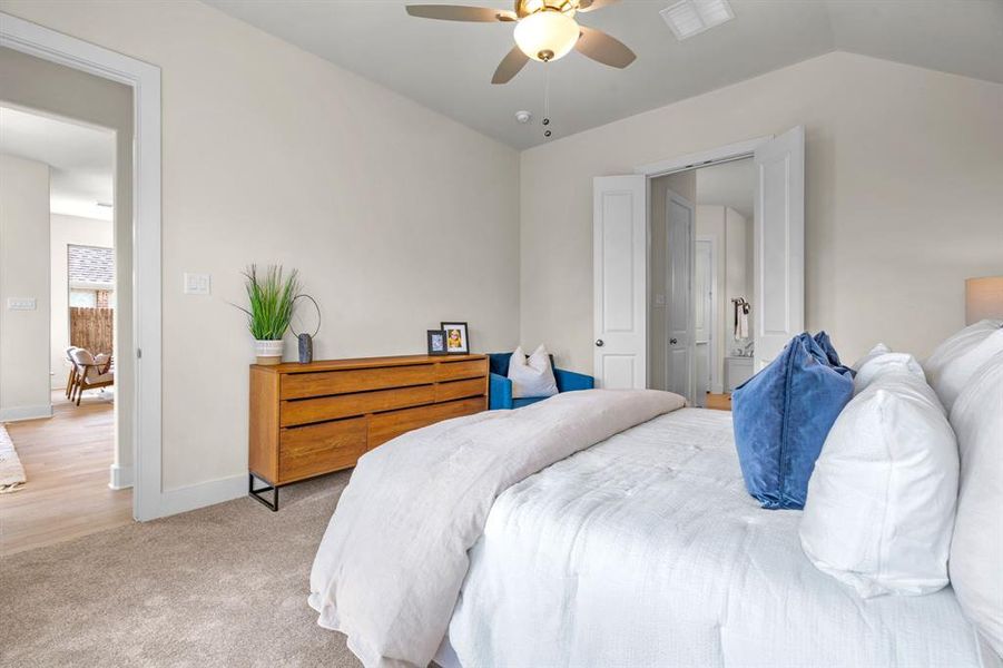 Furnished interior view inside a new home in The Parks at Panchasarp Farms - Phase 2, Burleson (Image 10). Furnished interior view inside a new home in The Parks at Panchasarp Farms - Phase 2, Burleson (Image 10).