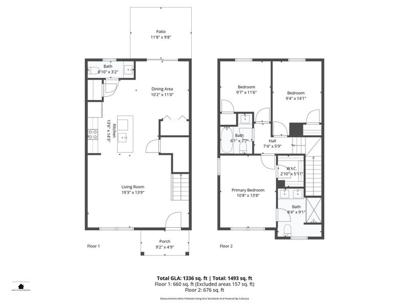2D floor plan layout of this home in , East Spencer, NC (Image 5).