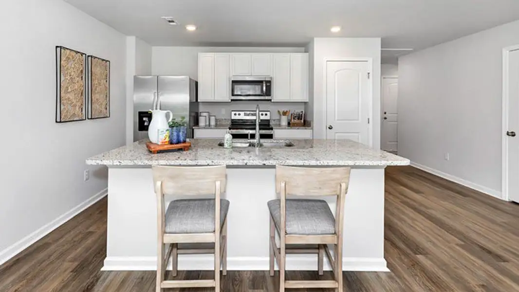 Furnished interior view inside a new home in Bailey Park, Fayetteville (Image 8).