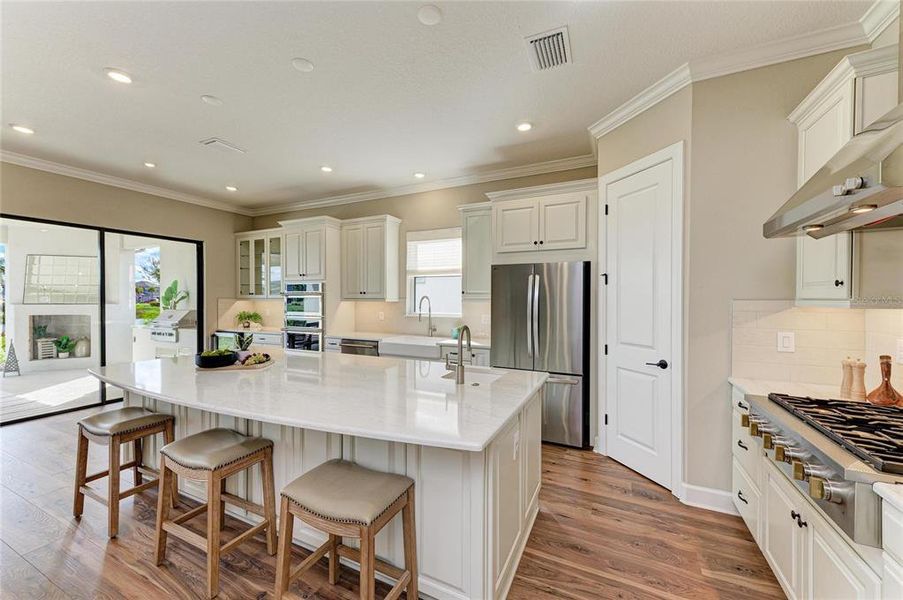 Furnished interior view inside a new home in , Sarasota (Image 39). Furnished interior view inside a new home in , Sarasota (Image 39).