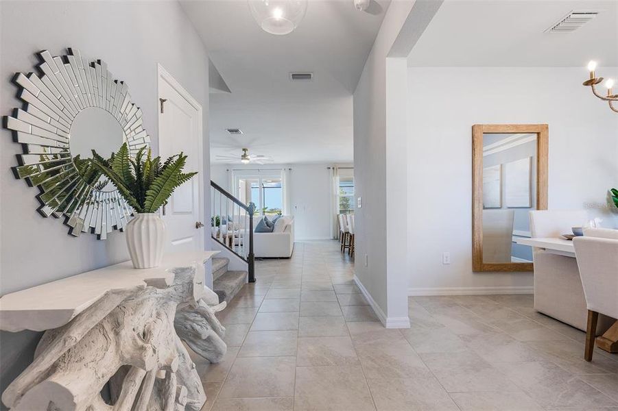 Furnished interior view inside a new home in Rye Ranch, Parrish (Image 18).