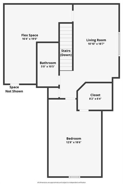 2D floor plan layout of this home in , Demorest, GA (Image 7).