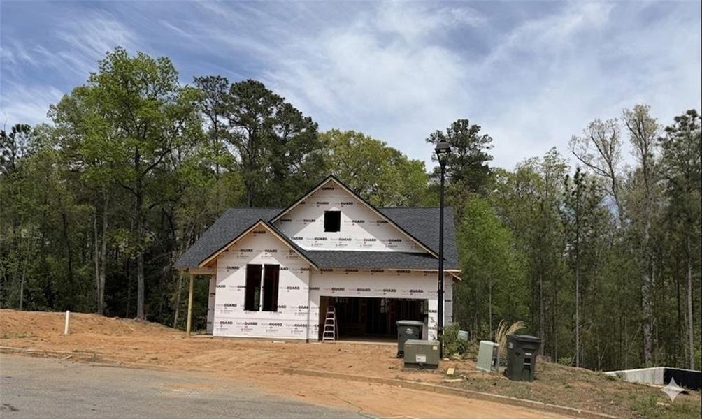 In-progress construction of a new home in , Douglasville, GA (Image 9).