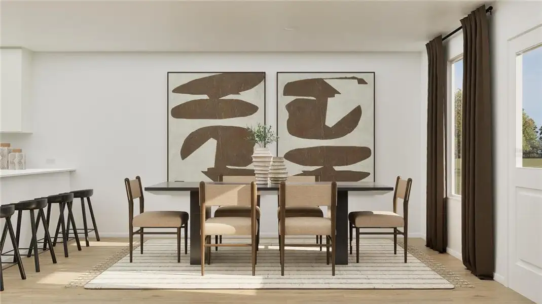 Furnished interior view inside a new home in , Lake Wales (Image 8).