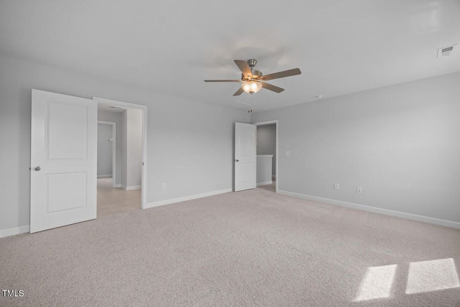Spacious, unfurnished interior of a new home in Woodland Crossing, Zebulon (Image 22).