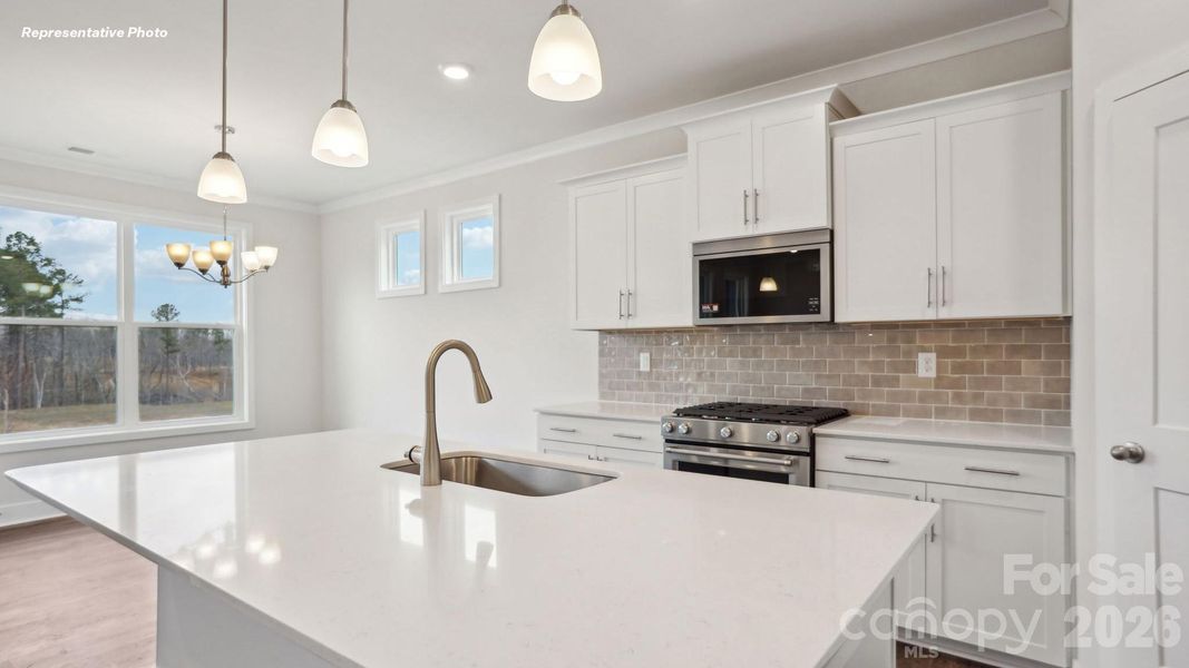 Furnished interior view inside a new home in Westport, York (Image 6).