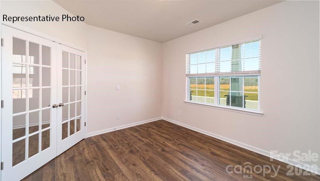 Spacious, unfurnished interior of a new home in Wallace Springs, Statesville (Image 32).
