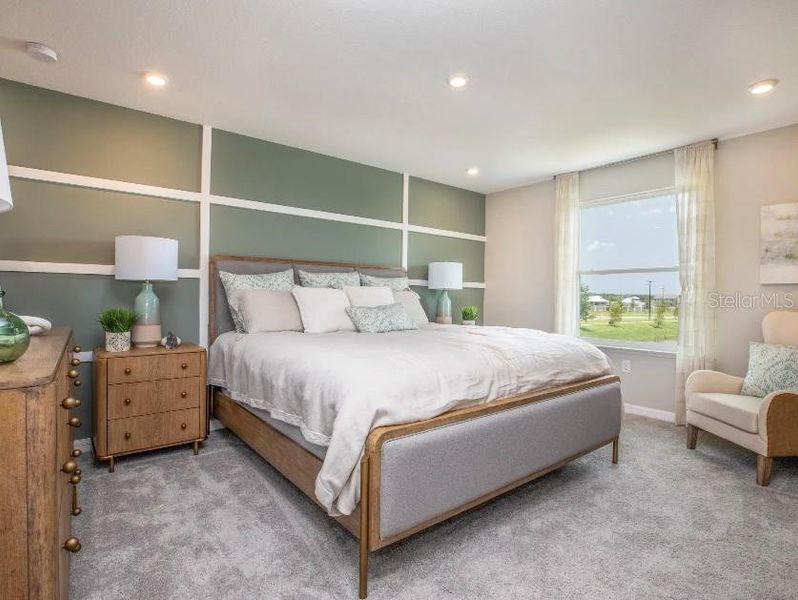 Furnished interior view inside a new home in Mirada, San Antonio (Image 3). Furnished interior view inside a new home in Mirada, San Antonio (Image 3).