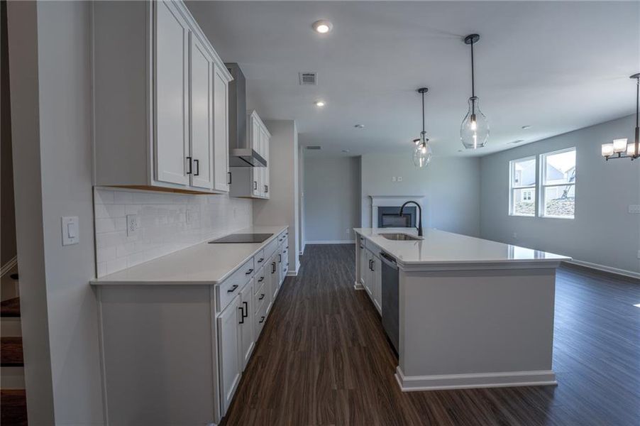 Furnished interior view inside a new home in , Lilburn (Image 5). Furnished interior view inside a new home in , Lilburn (Image 5).
