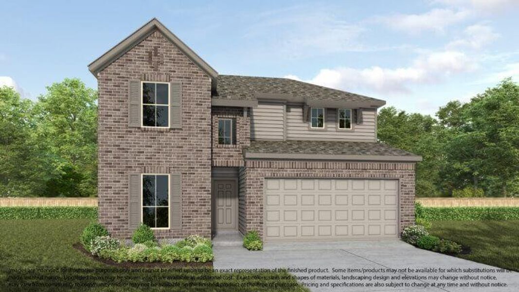 Welcome home to 27019 Peaceful Cove Drive located in Sunterra and zoned to Katy ISD. Note: Sample product photo. Actual exterior and interior selections may vary by homesite.