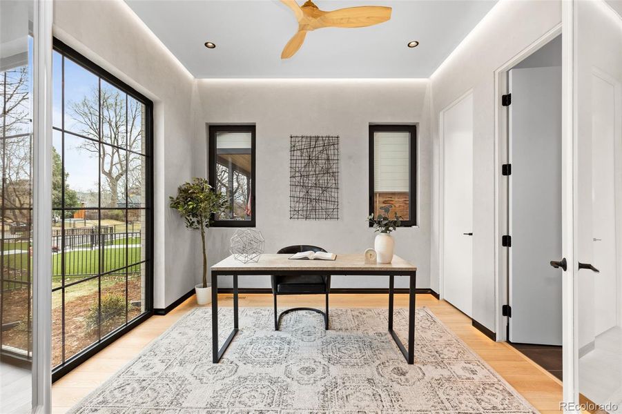 Furnished interior view inside a new home in , Denver (Image 14).