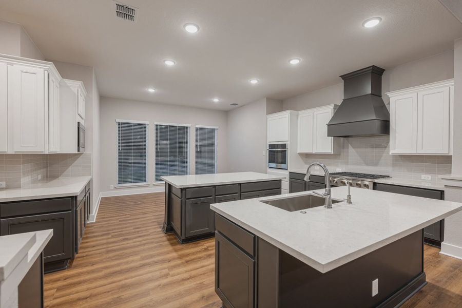 Representative furnished interior of a home built from the Kaylee by Chesmar Homes in Heimer Estates at Garden Ridge, Fulshear (Image 4).
