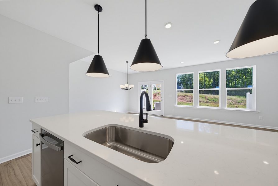 Close-up of interior finishes inside a home in Sweetbrier, Durham (Image 13).