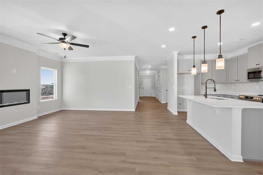 Spacious, unfurnished interior of a new home in Allen Manor, Hoschton (Image 25).