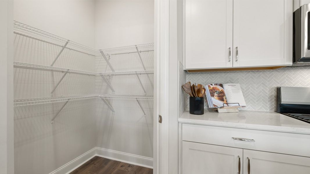 Representative furnished interior of a home built from the Arlington by D.R. Horton in Oak Ridge Meadows - Active Adult, Locust Grove (Image 9).
