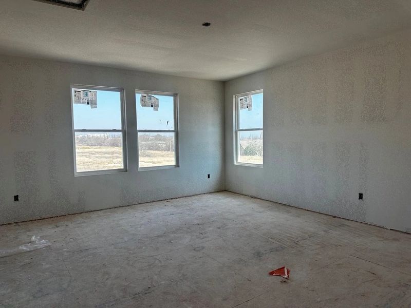 In-progress construction of a new home in Patterson Ranch, Georgetown, TX (Image 12). In-progress construction of a new home in Patterson Ranch, Georgetown, TX (Image 12).