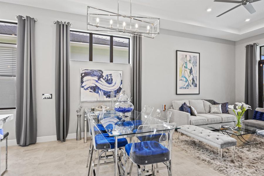 Furnished interior view inside a new home in , Port St. Lucie (Image 15). Furnished interior view inside a new home in , Port St. Lucie (Image 15).