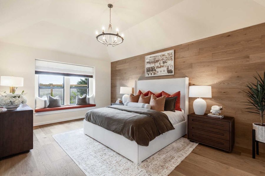 Representative Primary Bedroom - some options shown