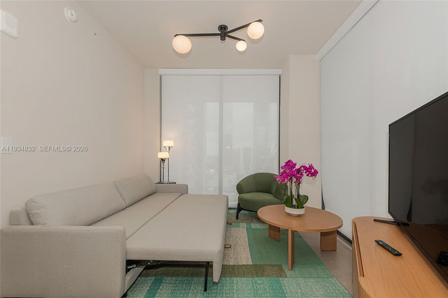 Furnished interior view inside a new home in , Miami (Image 24).