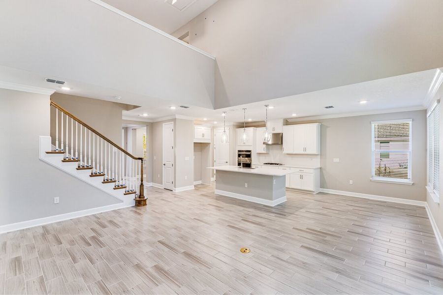 Spacious, unfurnished interior of a new home in Osprey Cove, St. Marys (Image 33). Spacious, unfurnished interior of a new home in Osprey Cove, St. Marys (Image 33).