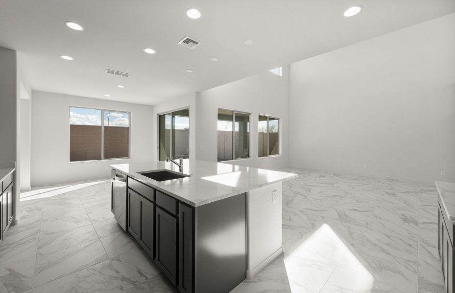 Furnished interior view inside a new home in Allen Ranches, Litchfield Park (Image 5).