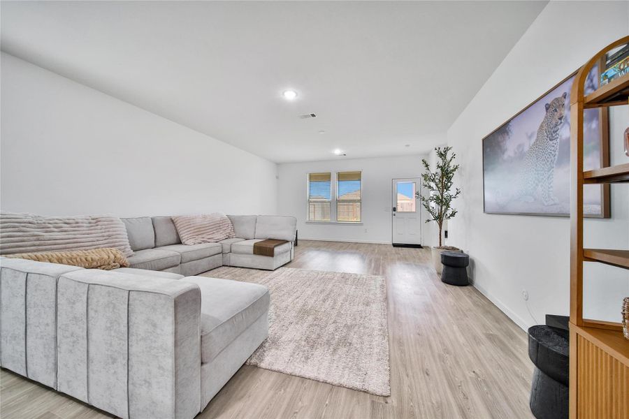Furnished interior view inside a new home in , Cypress (Image 11).