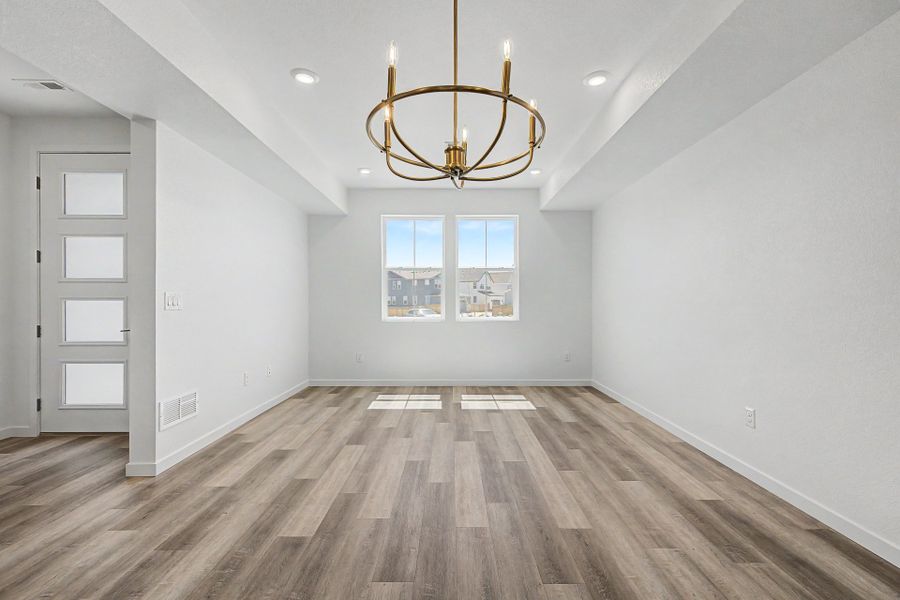Spacious, unfurnished interior of a new home in Arras Park, Thornton (Image 11).