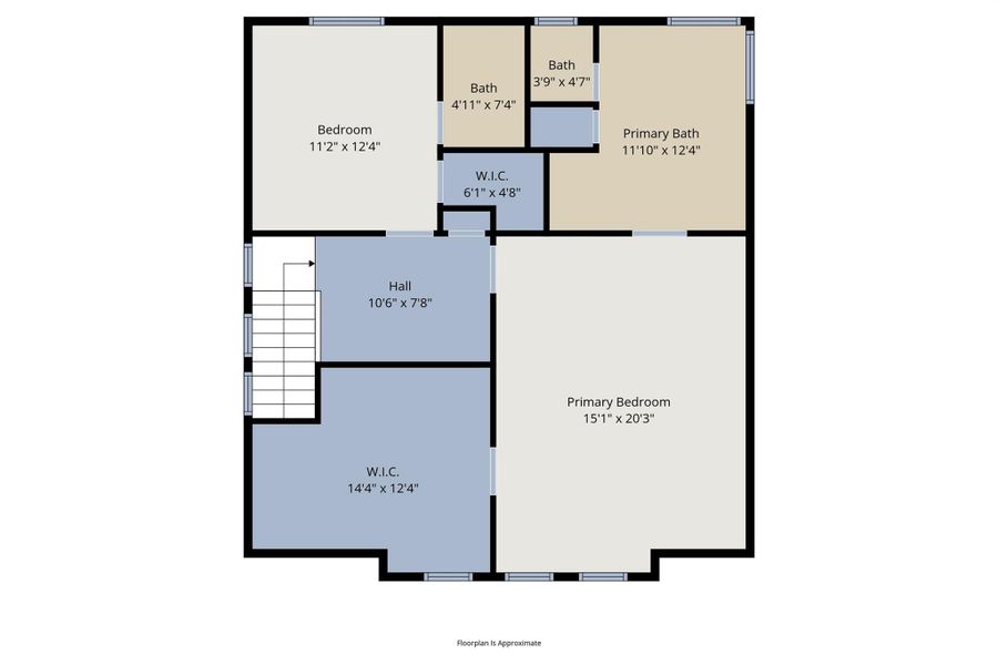 2D floor plan layout of this home in , Houston, TX (Image 6). 2D floor plan layout of this home in , Houston, TX (Image 6).