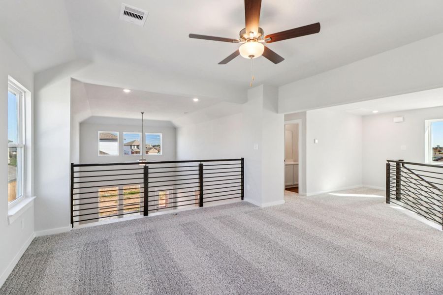 Spacious, unfurnished interior of a new home in Bluestem, Brookshire (Image 27).