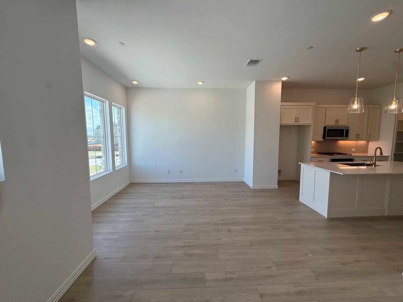 Family Room Construction Progress