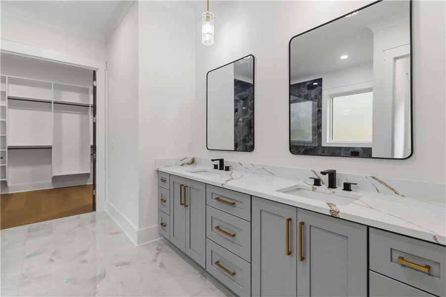 Furnished interior view inside a new home in , Lawrenceville (Image 17).