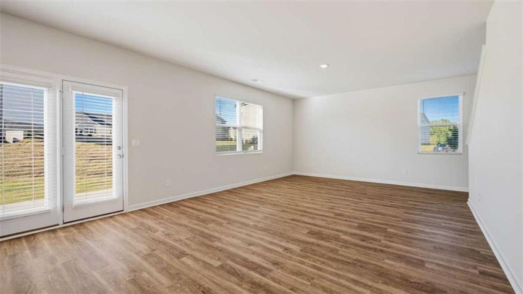 Spacious, unfurnished interior of a new home in Poplar Preserve, Newnan (Image 17). Spacious, unfurnished interior of a new home in Poplar Preserve, Newnan (Image 17).