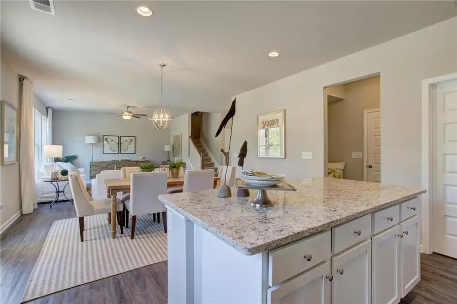 Furnished interior view inside a new home in Sutton’s Landing, Statham (Image 6).