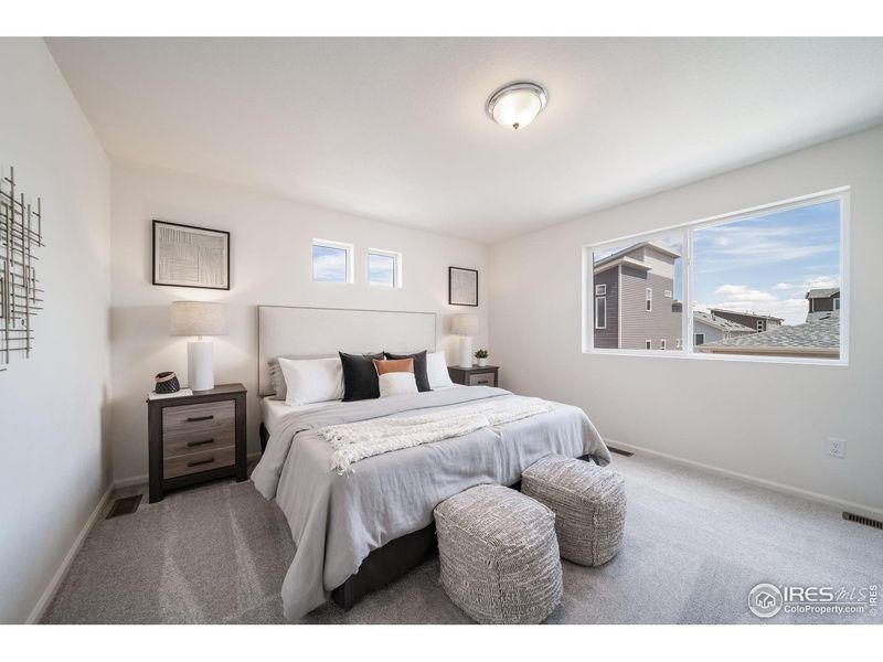 Furnished interior view inside a new home in , Johnstown (Image 16).