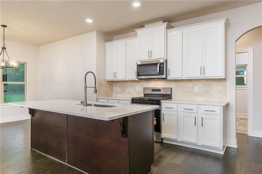 Furnished interior view inside a new home in , Snellville (Image 4).