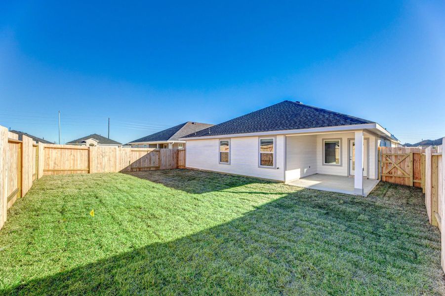 Front exterior of a new home in , Fulshear, TX, highlighting curb appeal (Image 18). Front exterior of a new home in , Fulshear, TX, highlighting curb appeal (Image 18).