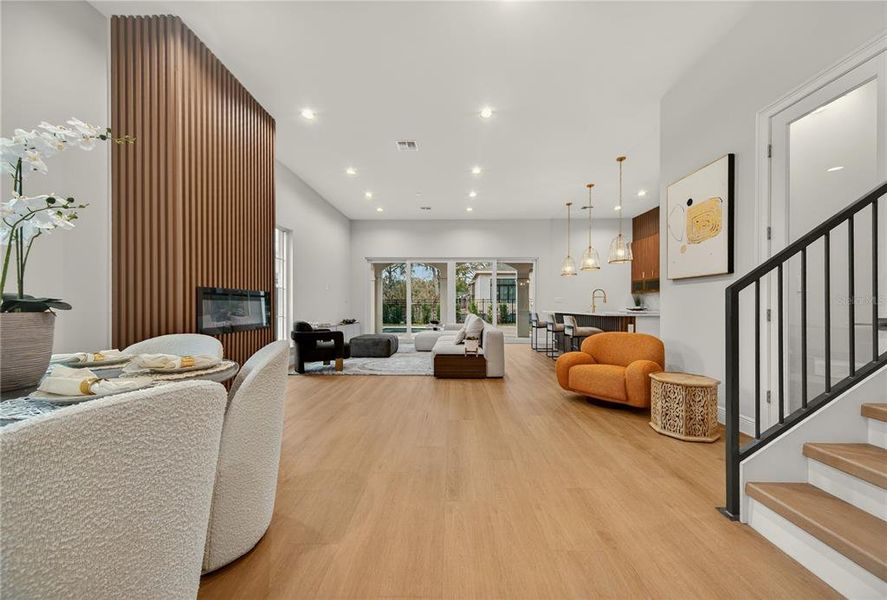 Furnished interior view inside a new home in , Winter Park (Image 11). Furnished interior view inside a new home in , Winter Park (Image 11).